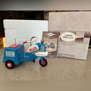 Hallmark Kiddie Car Classics sidewalk cruiser 1958 Murray Police Cycle NEW NIB